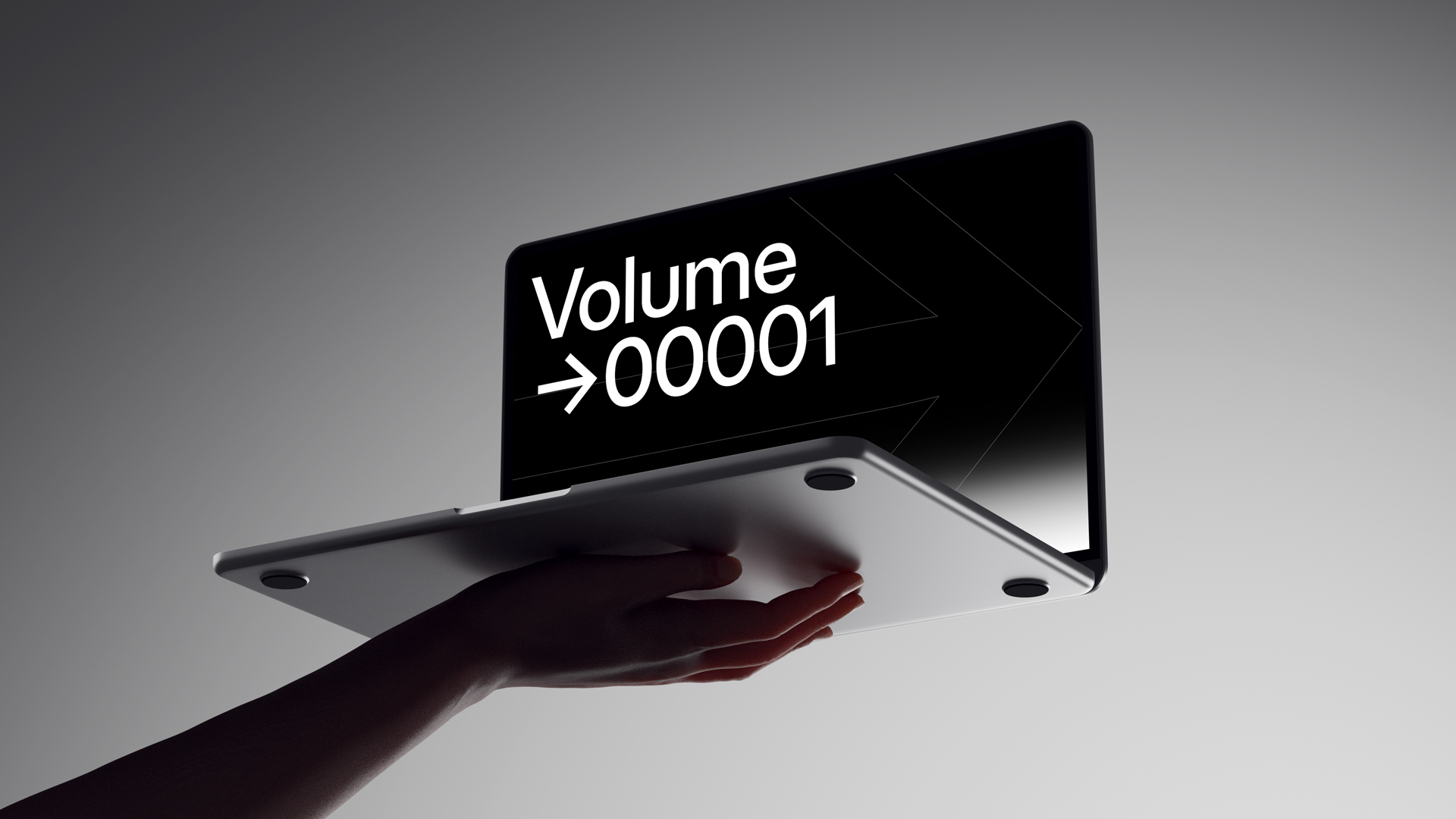 MacBook Mockups in Hands 5