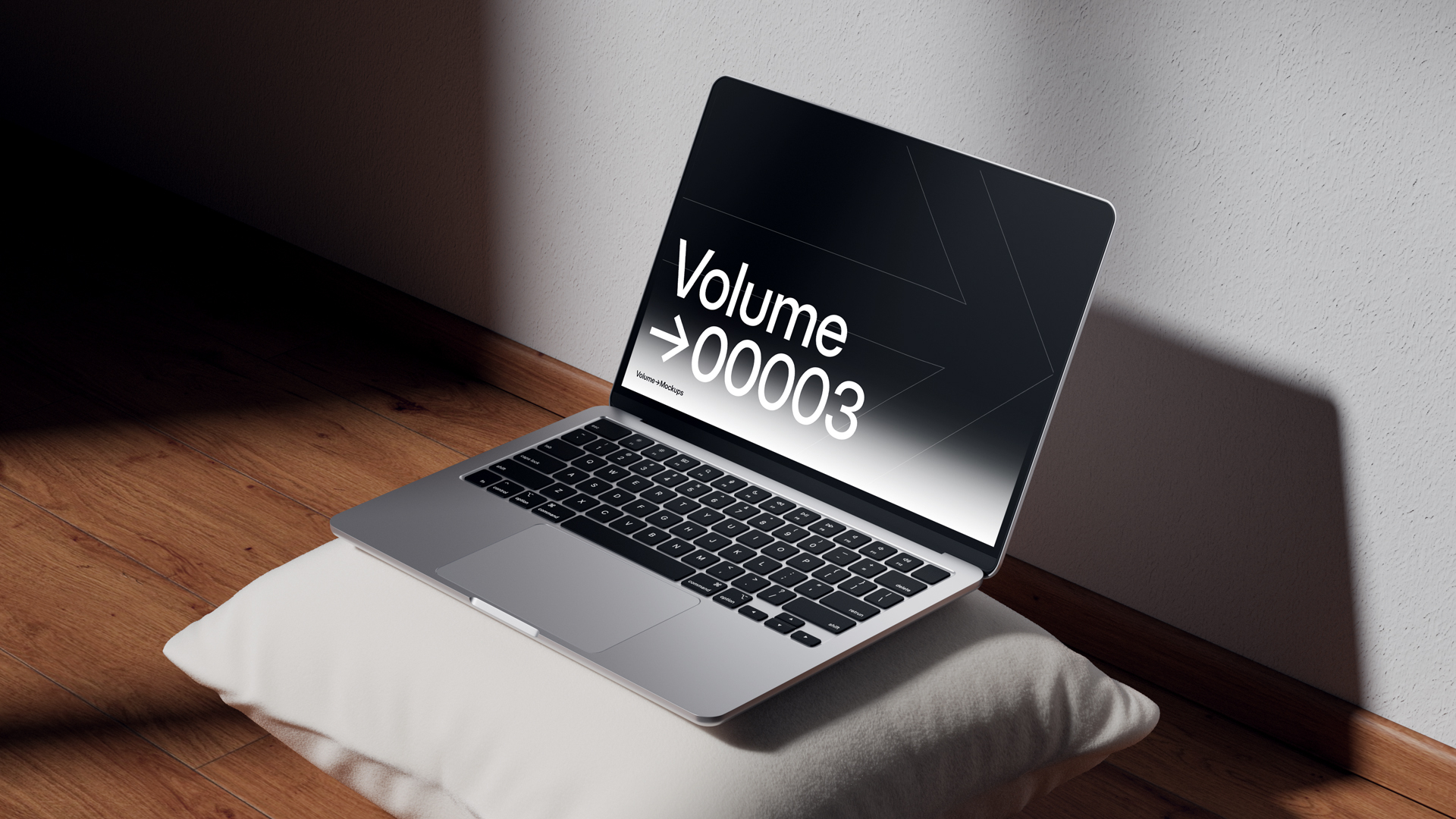 MacBook Mockups in Living Room 11