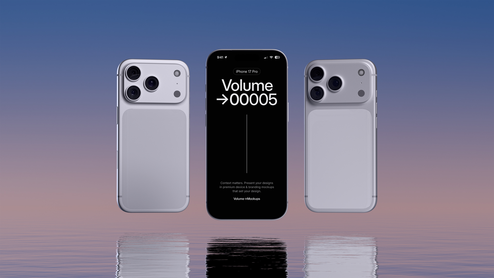 iPhone 17 Pro And Macbook Air Mockups at Dusk 11