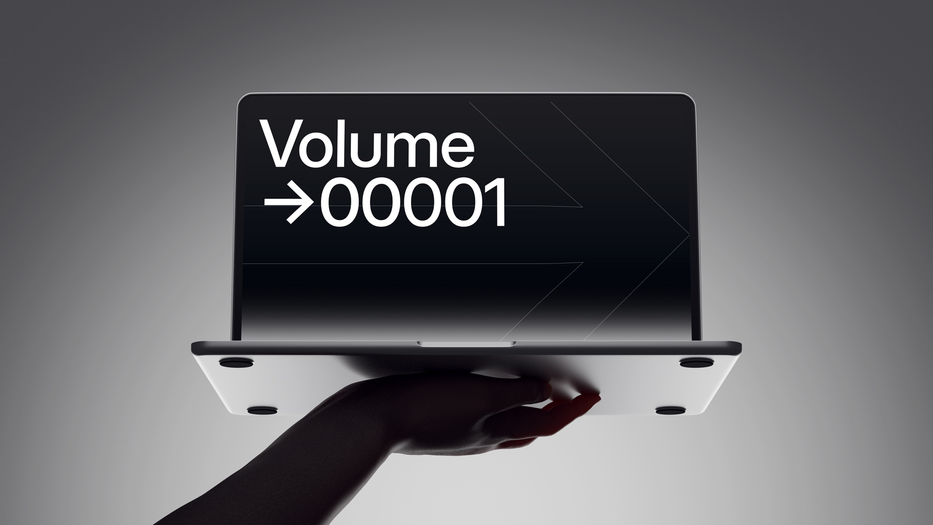 MacBook Mockups in Hands 3