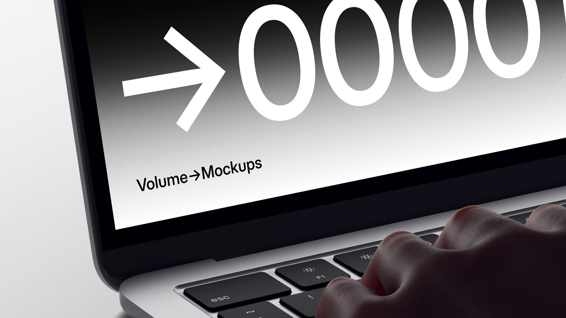 MacBook Mockups in Hands 4