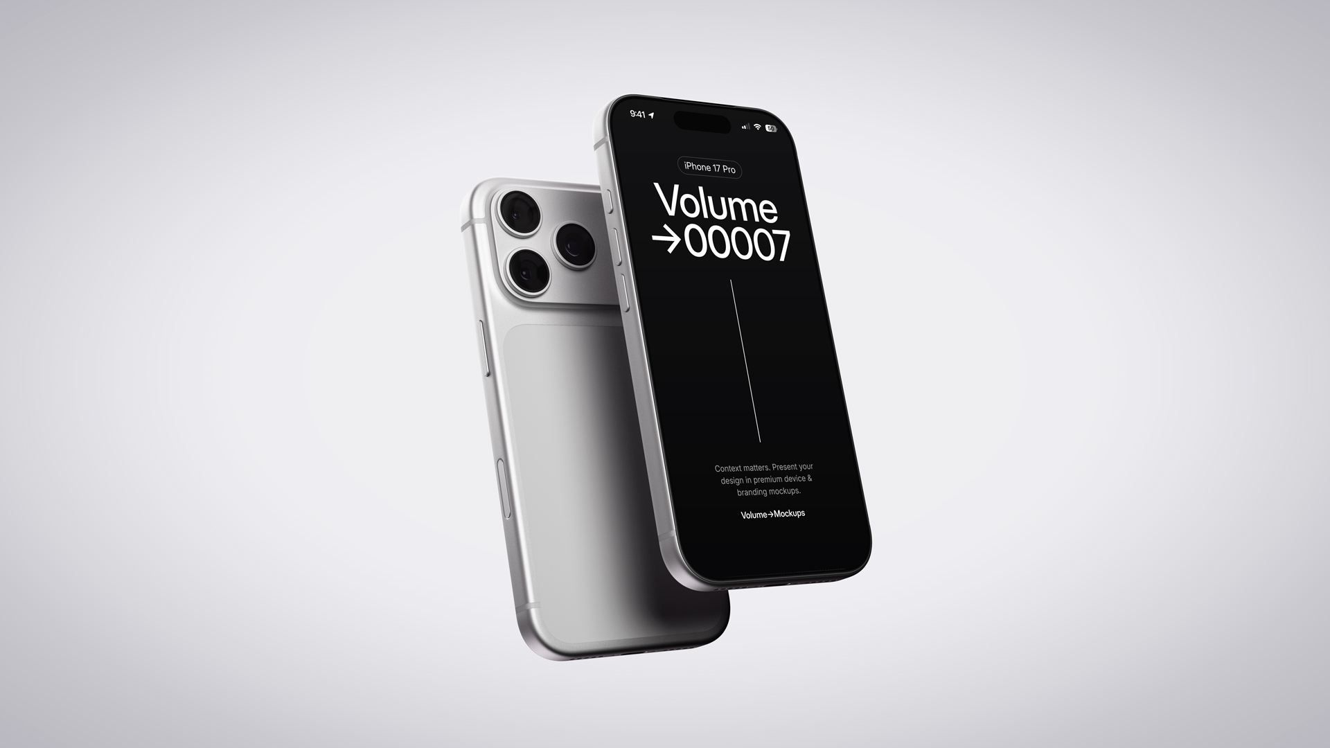 Minimalistic iPhone 17 Pro on White Background 0