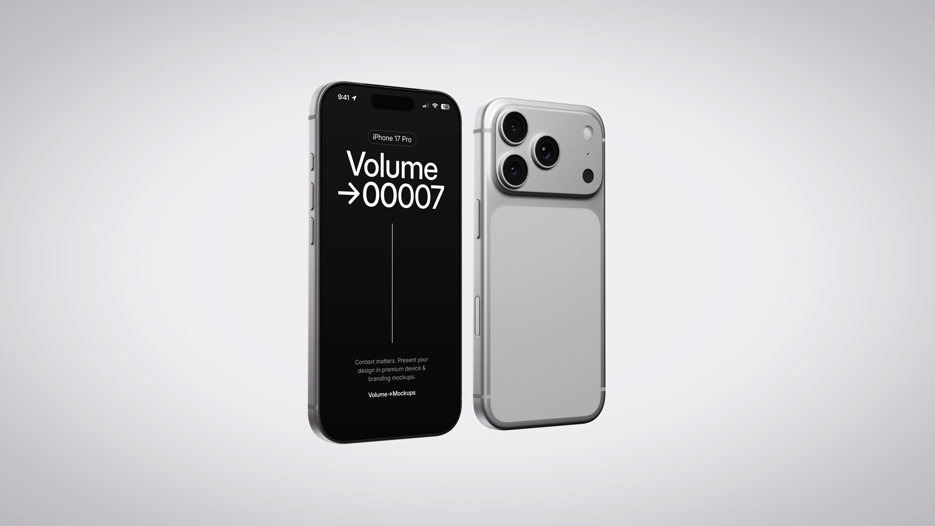 Minimalistic iPhone 17 Pro on White Background 6