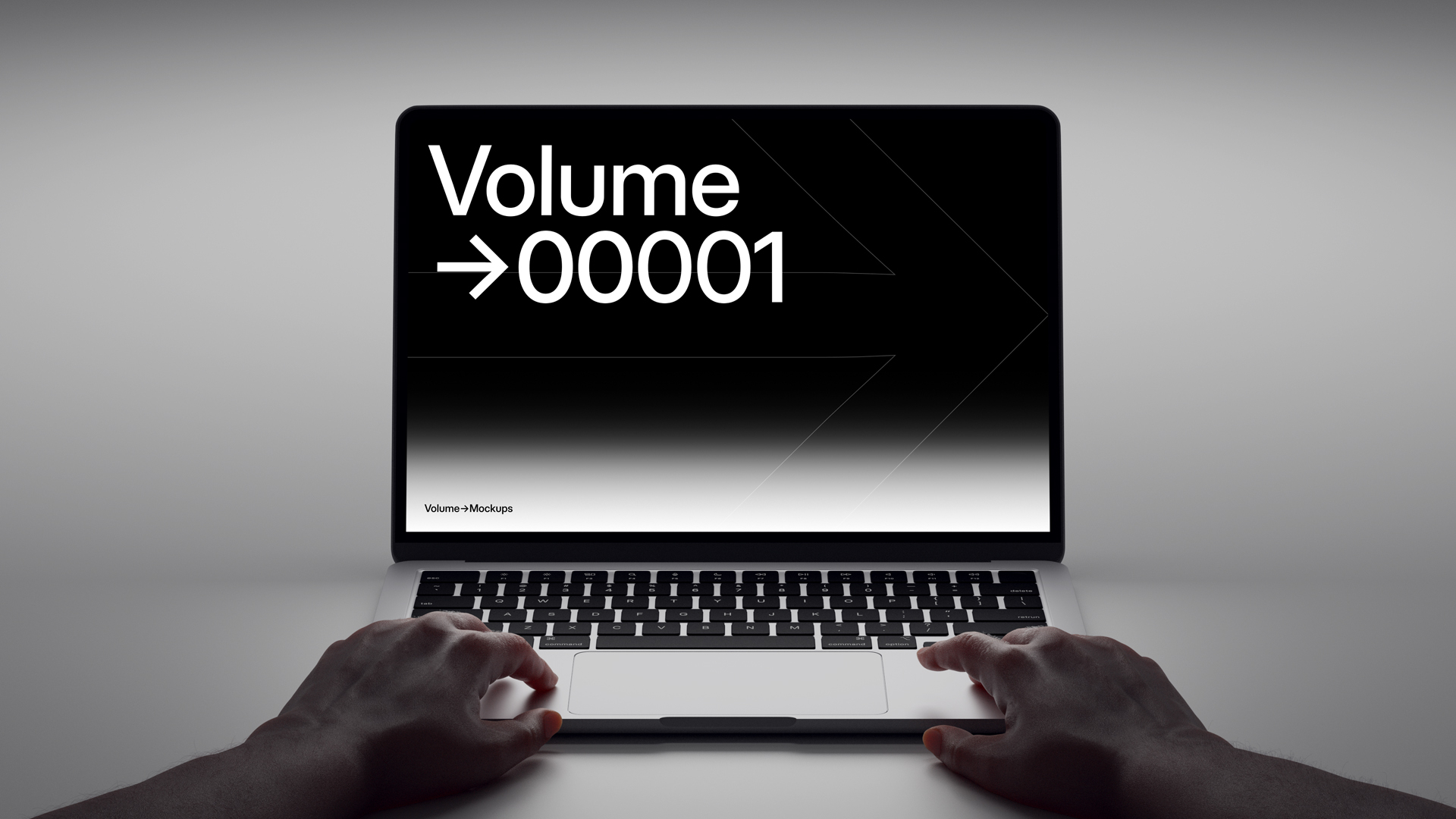 MacBook Mockups in Hands 6