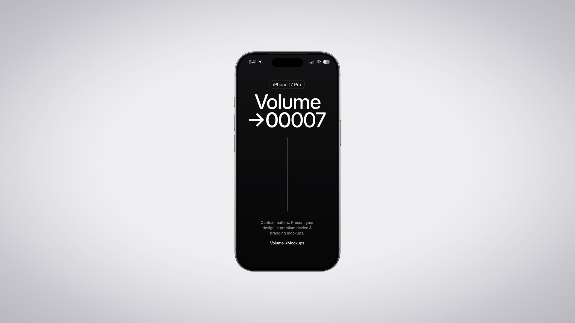 Minimalistic iPhone 17 Pro on White Background 7