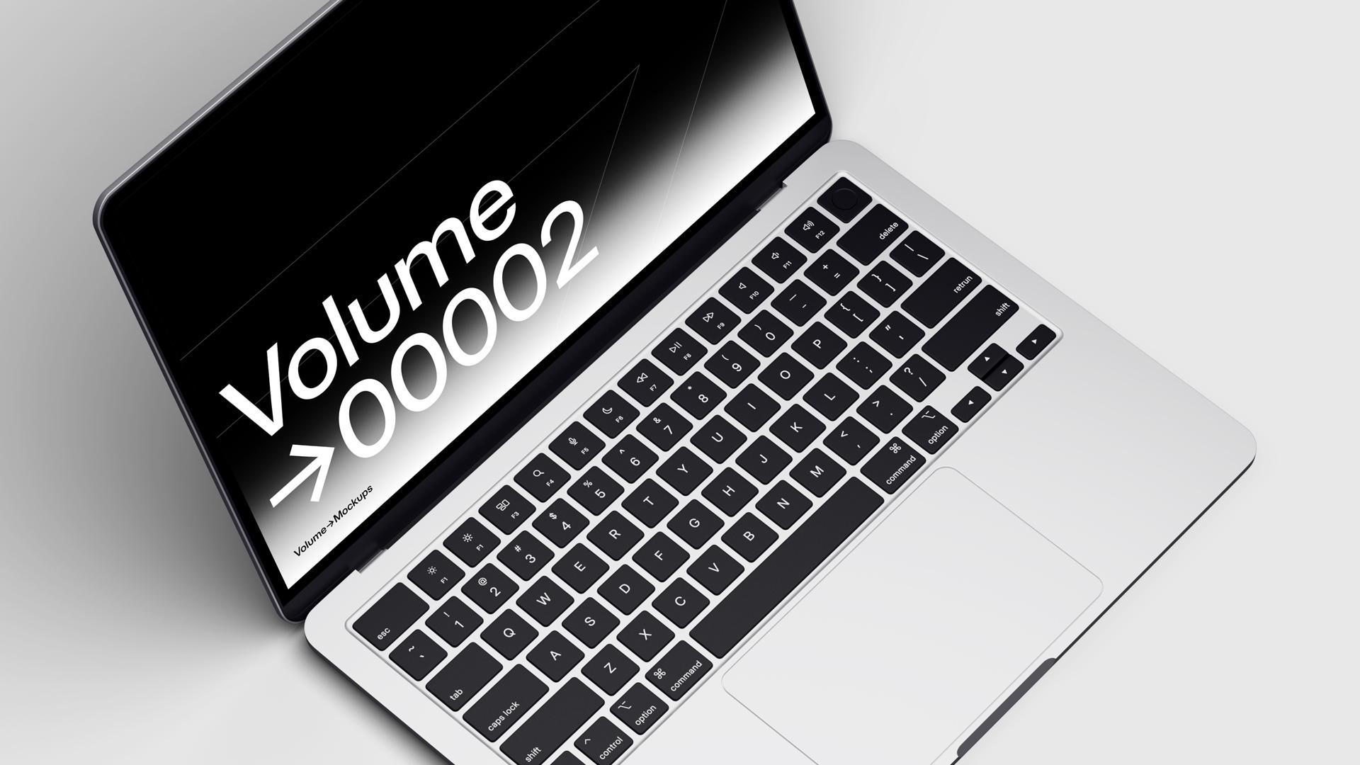 Studio MacBook Mockups scene 12