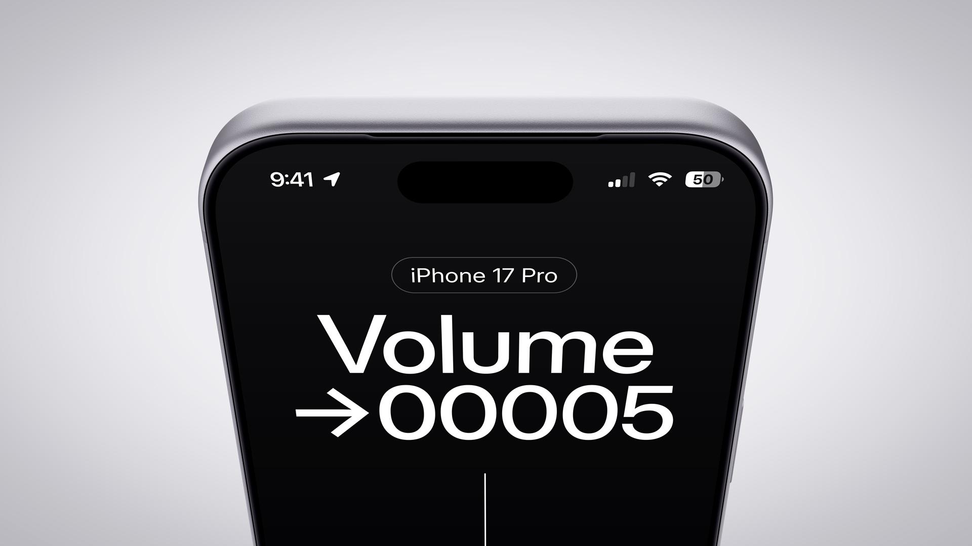 Minimalistic iPhone 17 Pro on White Background scene 12