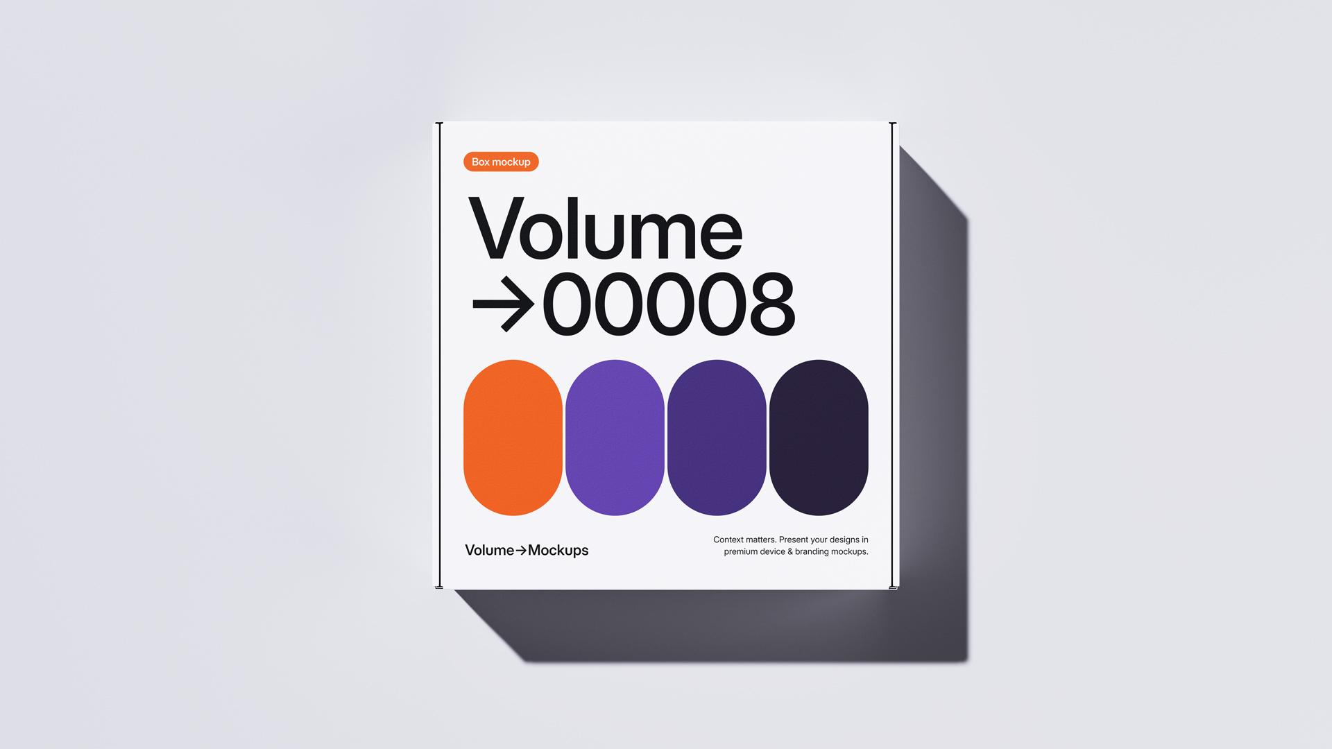 Packaging Box Mockups scene 2