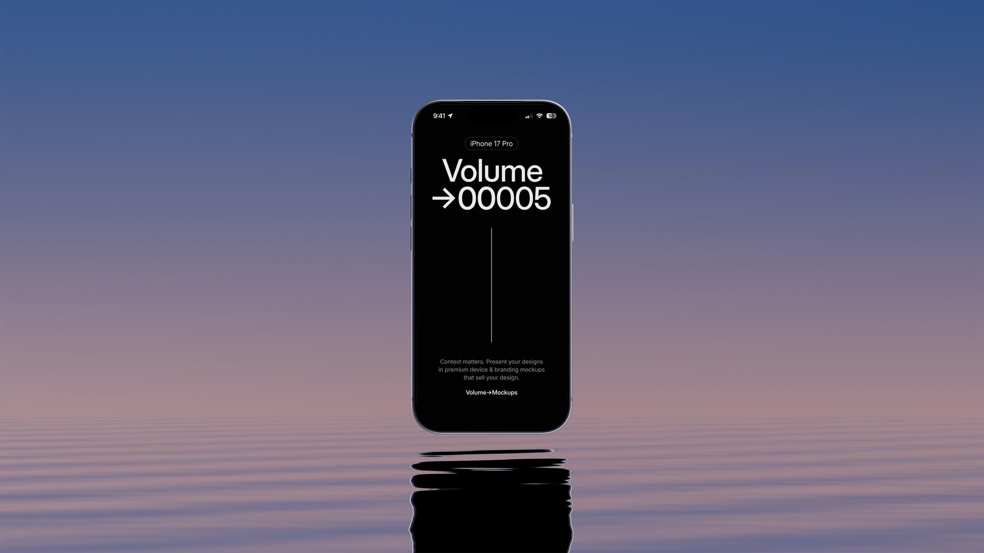 iPhone 17 Pro And Macbook Air Mockups at Dusk scene 3