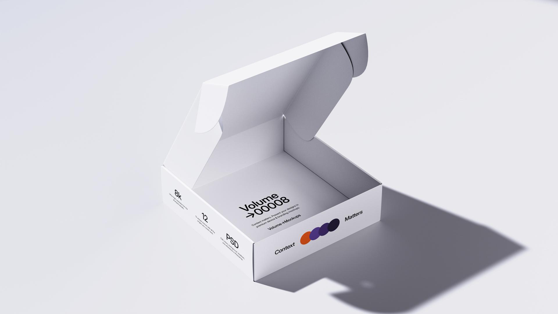 Packaging Box Mockups scene 5