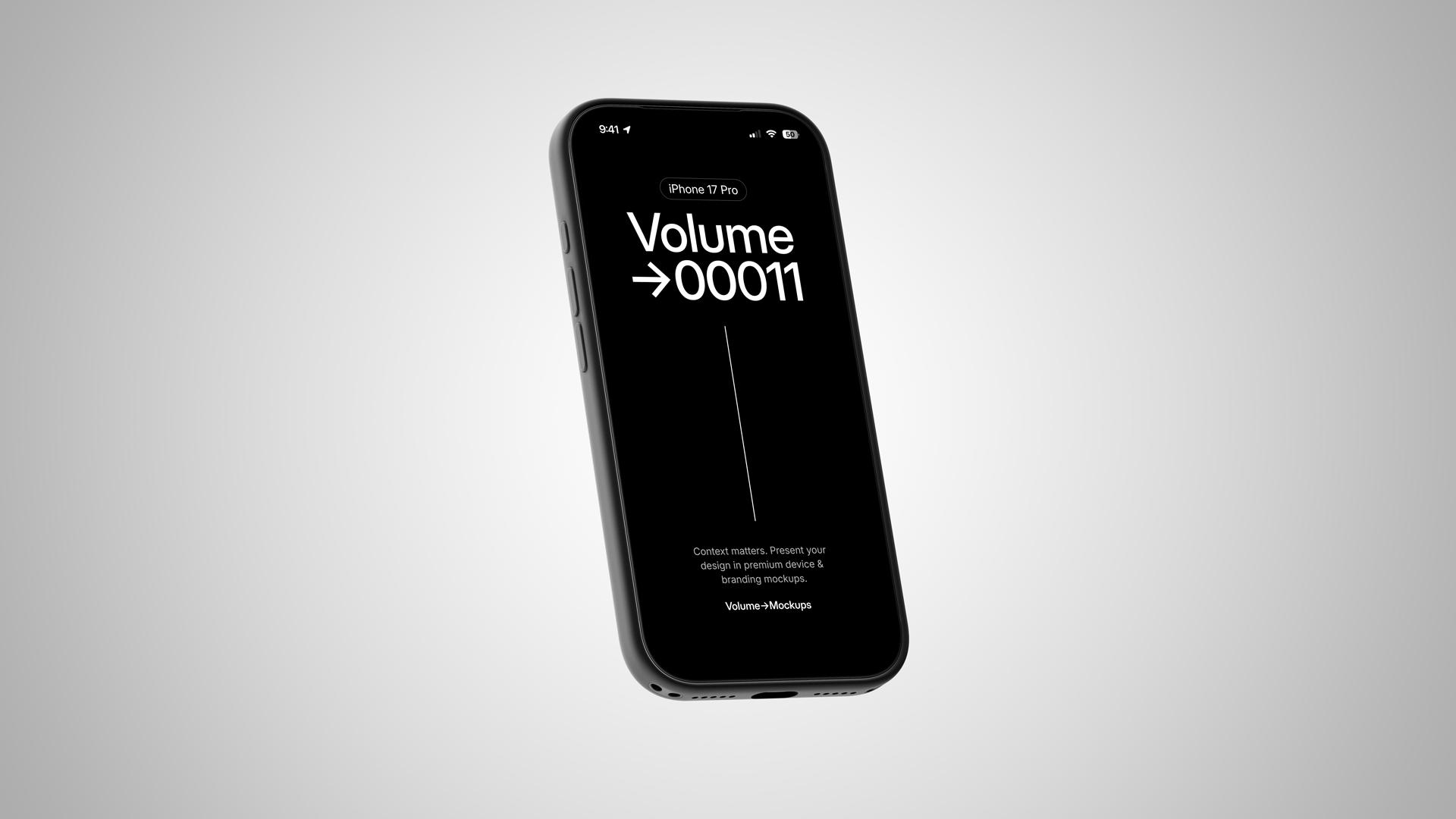 iPhone 17 Pro Silicone Case Mockups scene 5