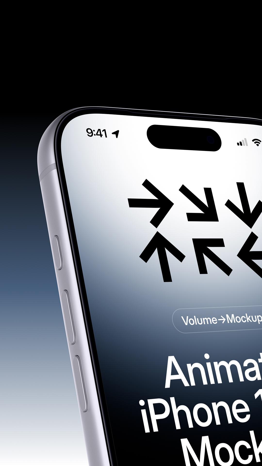 Animated Reels iPhone 17 Pro on Gradient Background scene 5