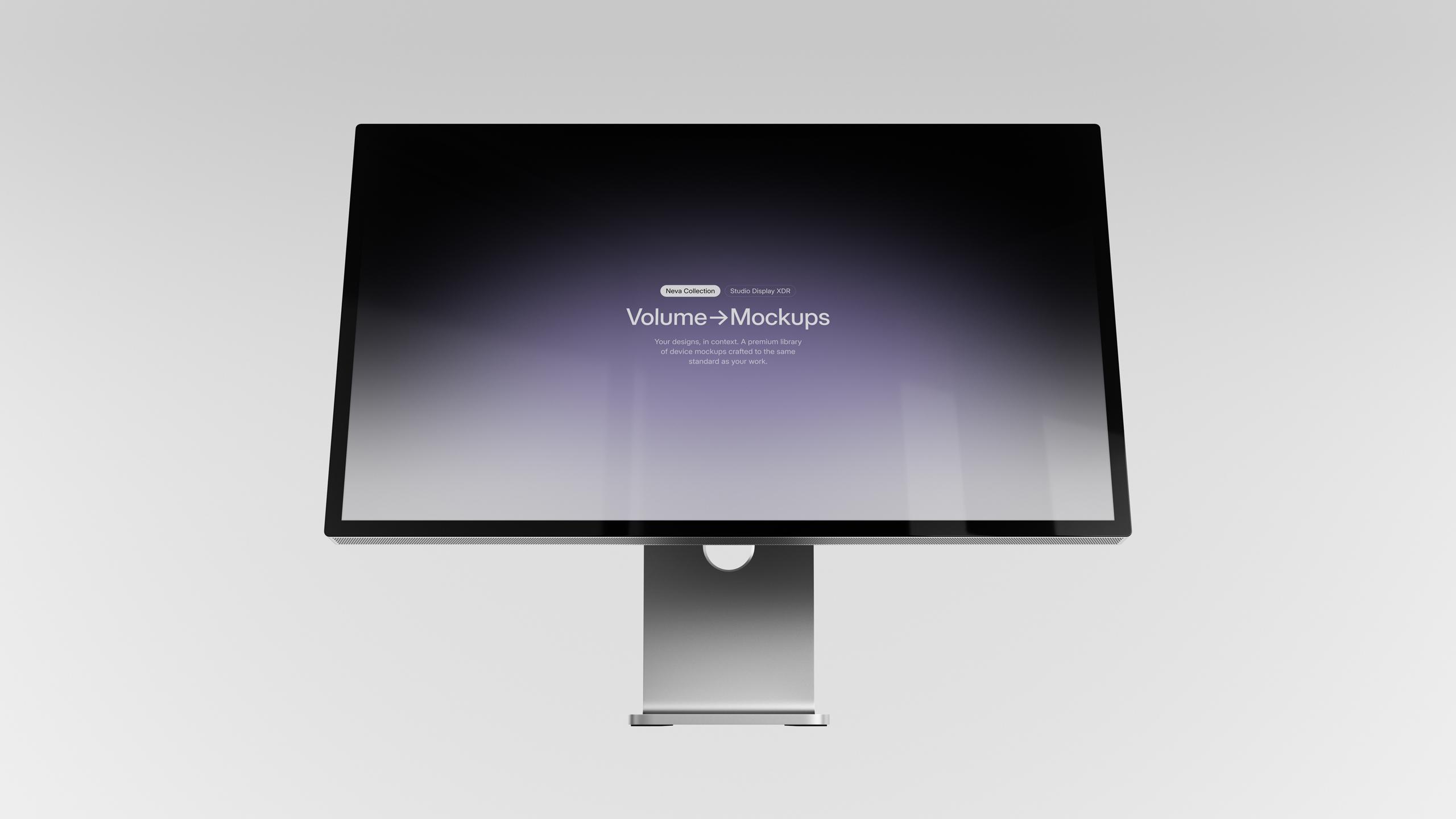 Neva Collection Studio Display XDR Mockups scene 6