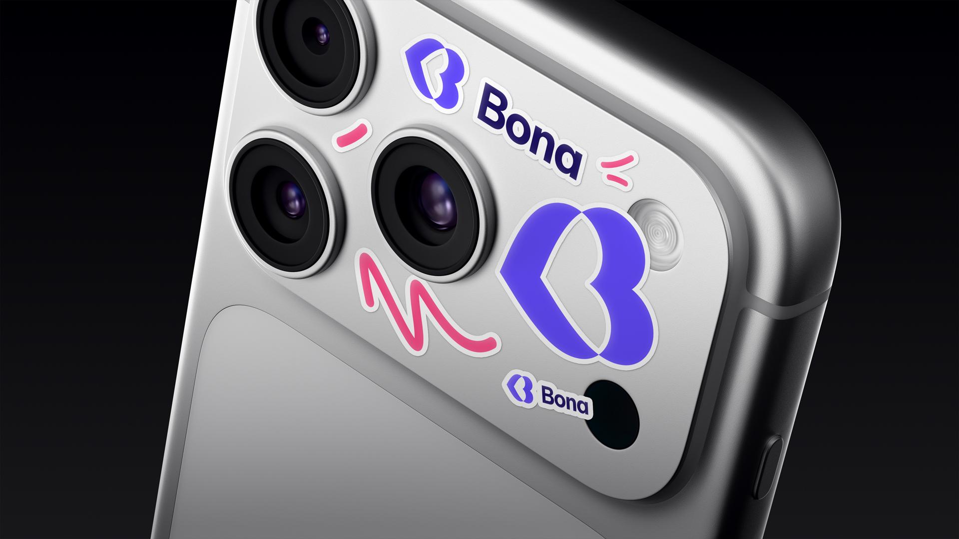 iPhone 17 Pro Camera Sticker Mockups scene 8