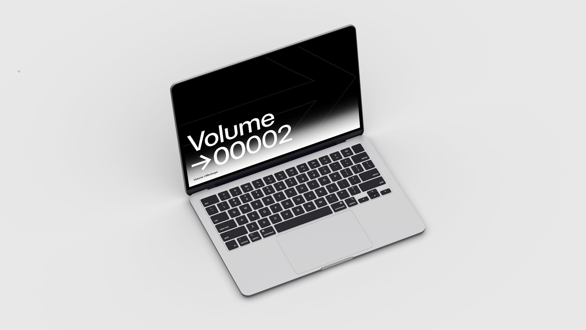 Studio MacBook Mockups scene 9
