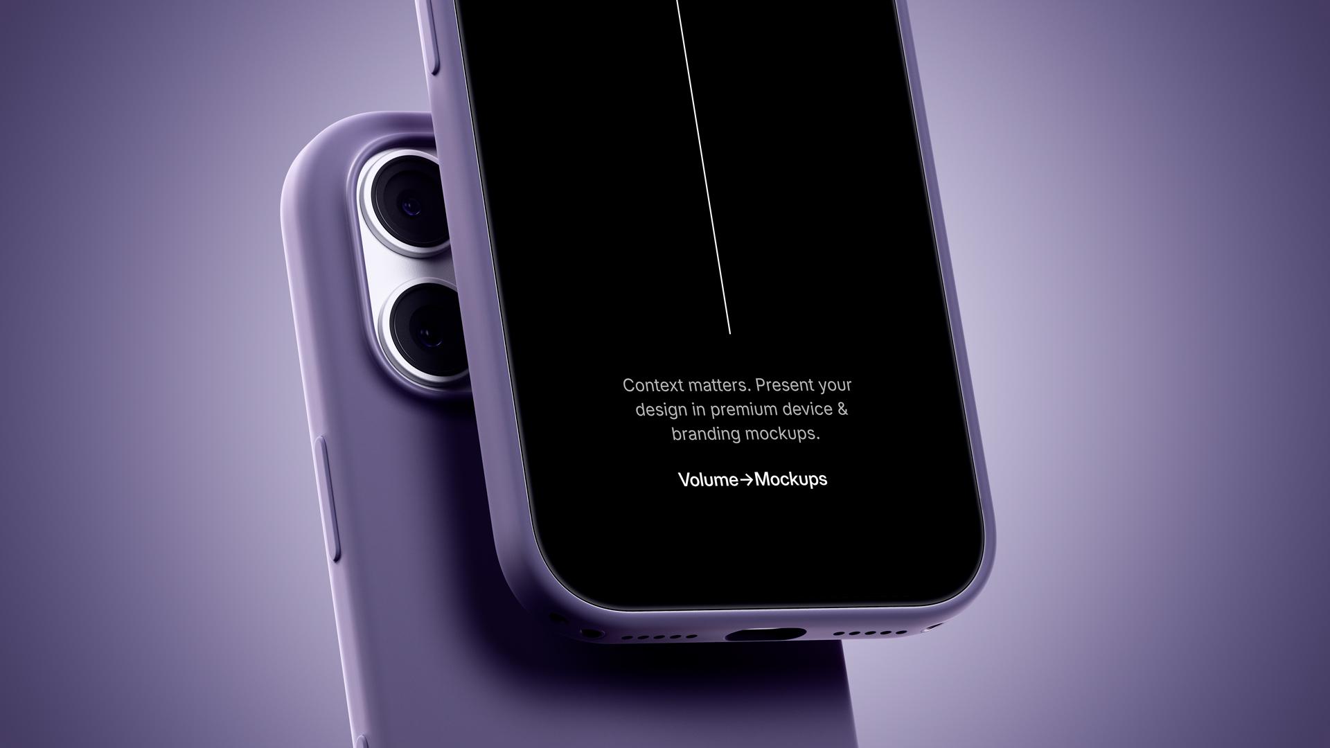 iPhone 17 Pro Silicone Case Mockups scene 9
