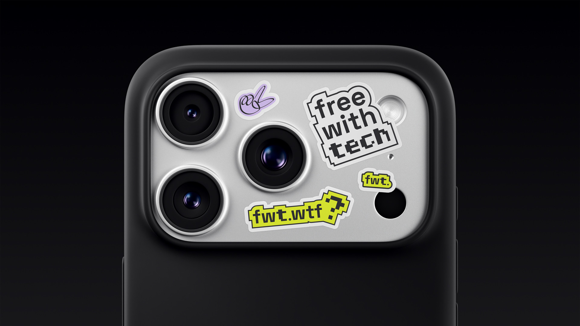 iPhone 17 Pro Camera Sticker Mockups 9