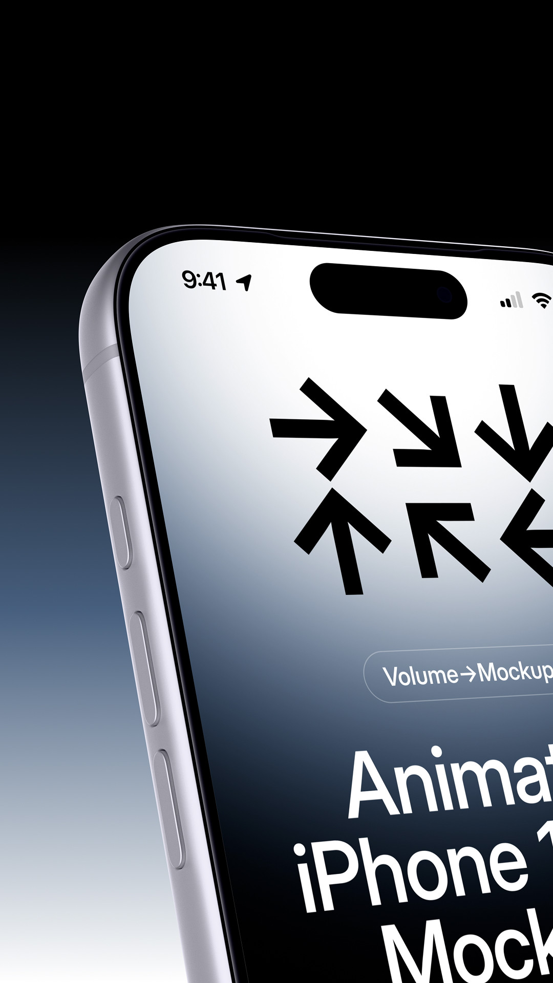 Animated Reels iPhone 17 Pro on Gradient Background video 5