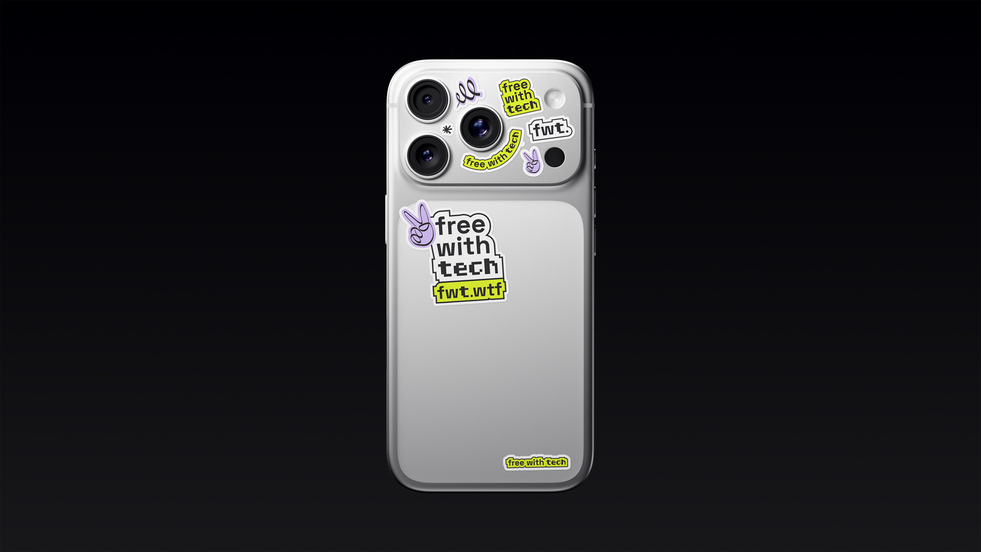 iPhone 17 Pro Camera Sticker Mockups 5