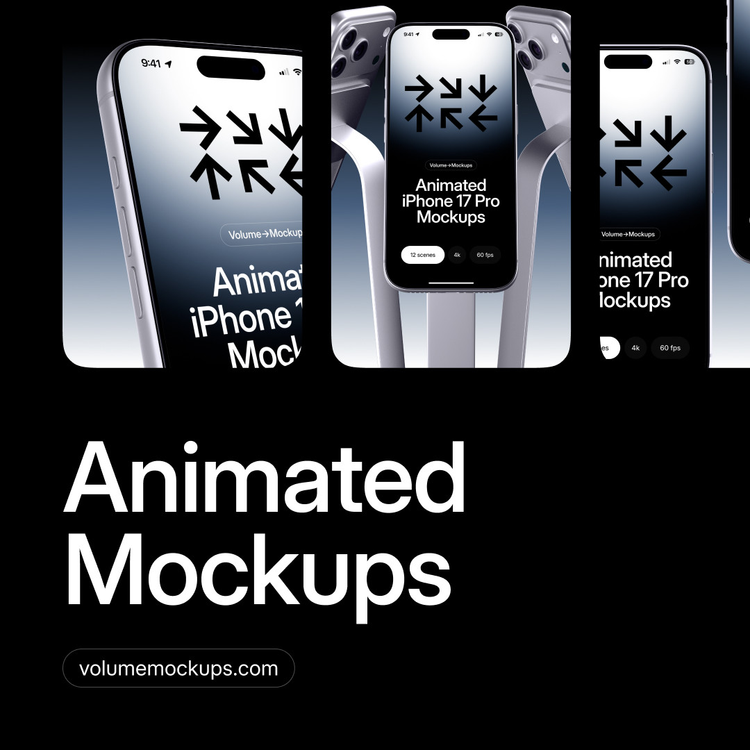 Animated iPhone mockup export settings in After Effects