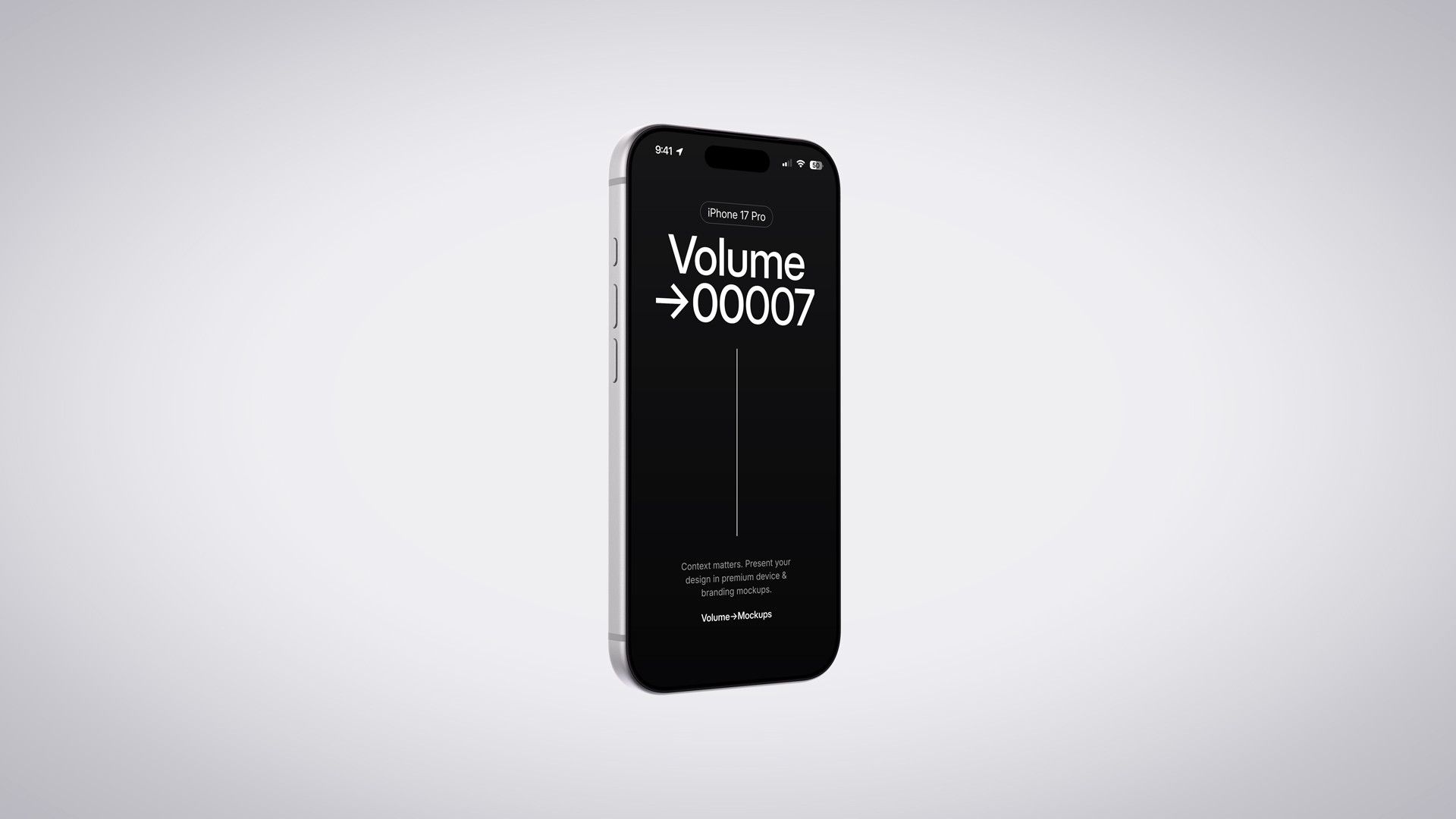 Minimalistic iPhone 17 Pro on White Background 8